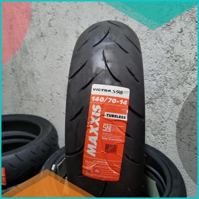 BAN MAXXIS VICTRA 140/70 14 TUBLESS UNTUK BELAKANG AEROX 155 PCX NEW