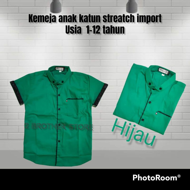kemeja anak laki//kemeja anak anak//kemeja anak//kemeja strecth anak//kemeja merah anak laki