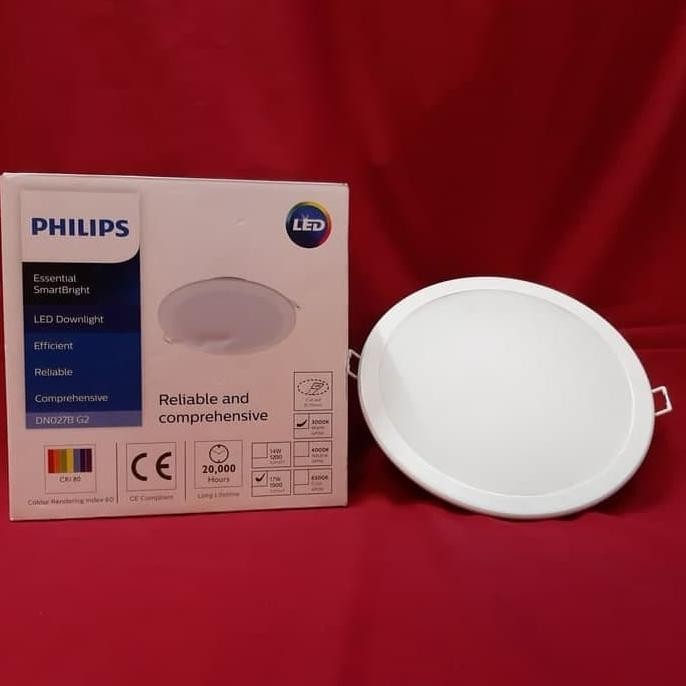 Lampu Downlite/Light Panel Led Dn027B 17W Ib/Inbow Philips  Ready