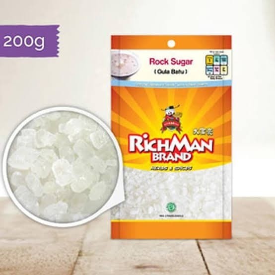 

Bya - Richman Brand Gula Batu 200 Gr/Rock Sugar