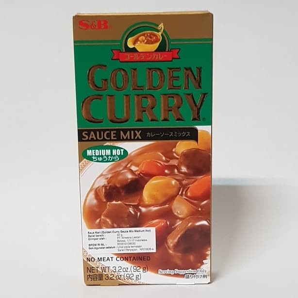 

Bya - S&B Golden Curry Medium Hot Sauce Mix 92 Gr