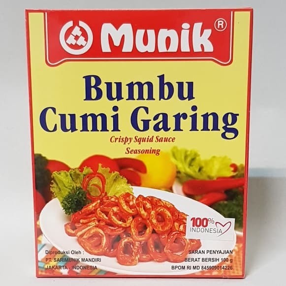 

Bya - Munik Bumbu Cumi Garing 100 Gr