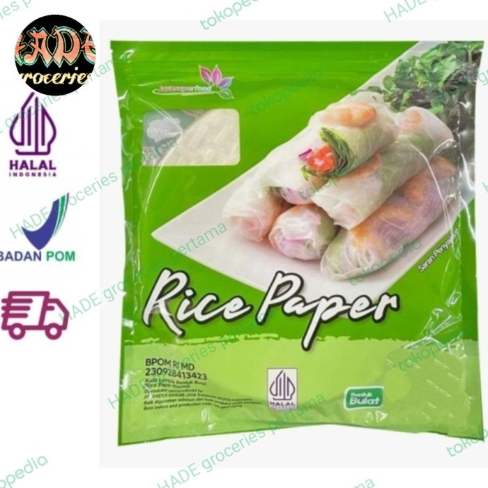 

Bya - Rice Paper Bulat Jsf 125Gr Repack Java Super Food Chat U/Pack @50Cs Ok