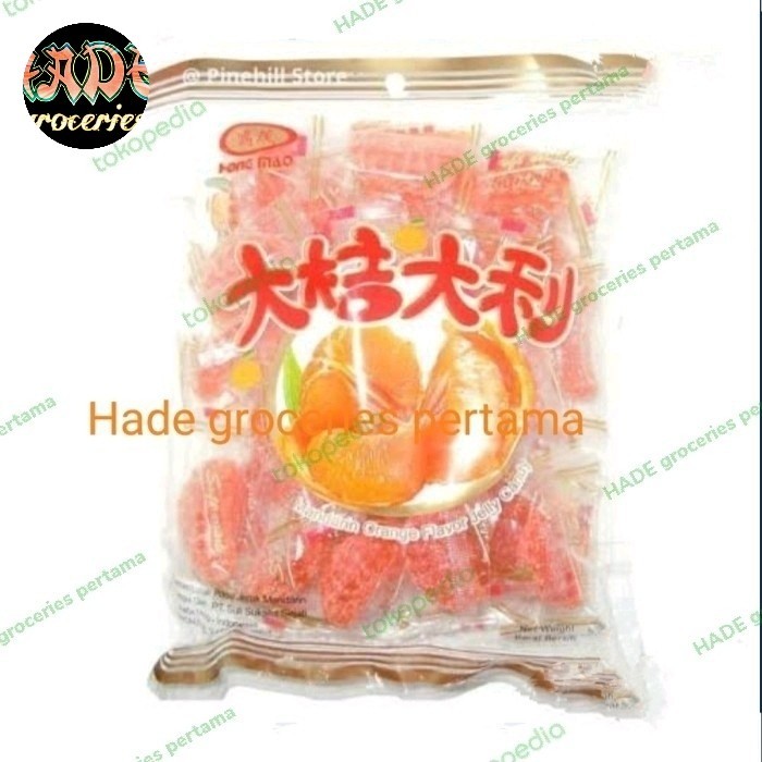 

Bya - Jelly Jeruk Hong Mao 500Gr Permen Jeli Jelly Candy