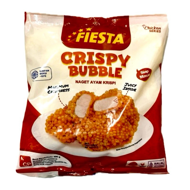 

Fiesta Crispy Bubble Nugget 400gr