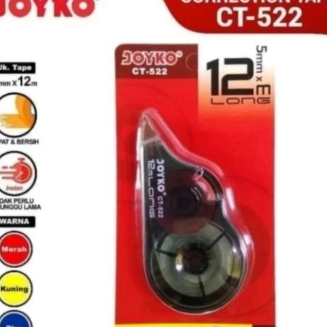 

Correction Tape Joyko Ct 522 / Tipe X Kertas Harga Satu Lusin