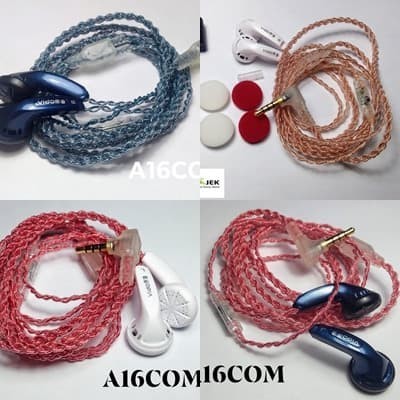 Prihatiwi - Earbud Vido Mic Diy Recable Jack L V5 - Cabel Crystal