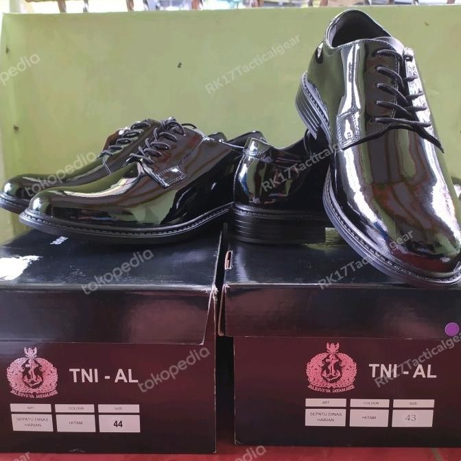 ORIGINAL SEPATU PDH TNI AL Merk RCH Dishar Eksklusif Pembagian 2022 JS