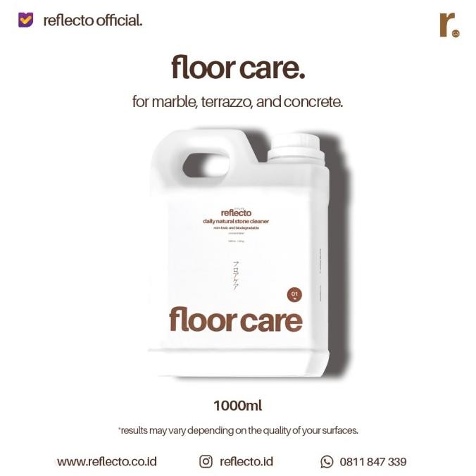 floor care | pembersih lantai marmer, terrazzo, dan batu alam 1L BS01