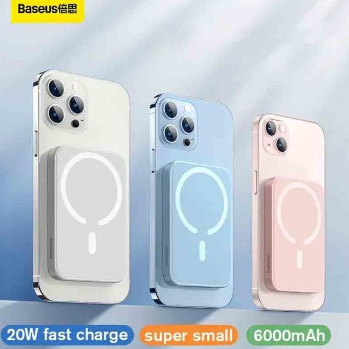 Baseus Magnetic Wireless PowerBank Original Fast Charging Power Bank [terbaik]