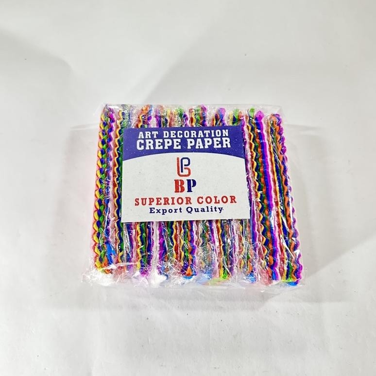 

Crape Paper Rainbow BP / Kertas Krep Potongan isi 50 pcs yang laris