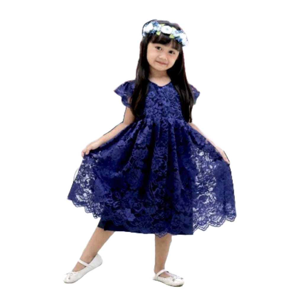 Dres Anak Tanggung Dress Anak Cewek Terbaru 2024 Dress Anak Merah Driis Ansk 2 3 4 5 Tahun Premium M
