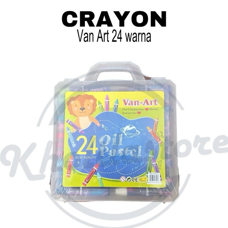 

Crayon Oil Pastel Van Art 24 warna yang laris