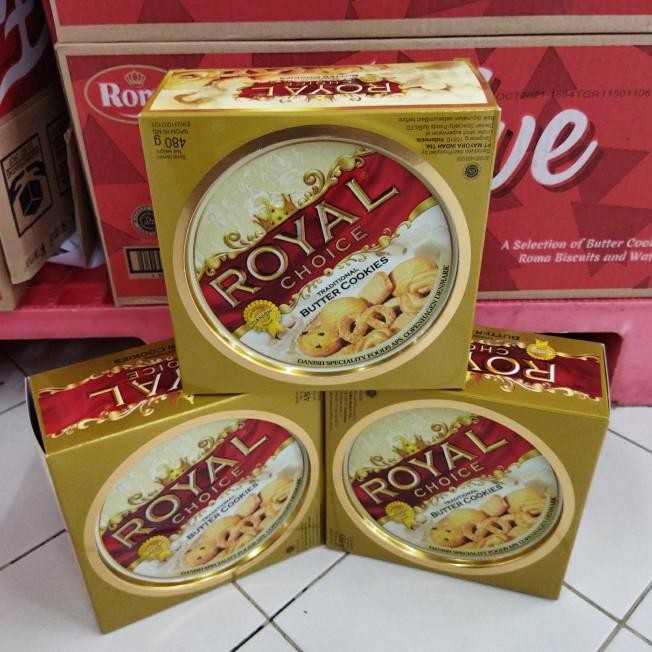 

Biskuit Kaleng Royal Choice 480G Butter Cookies