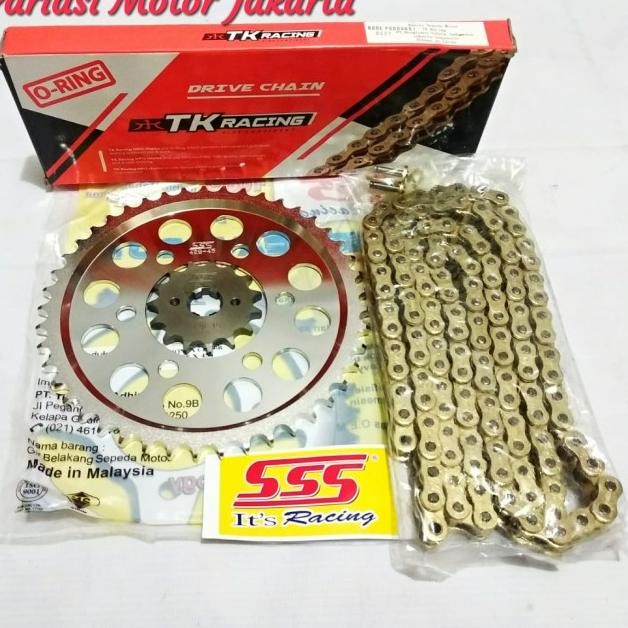 Gear Set Sss Cb150X/Cb150R Rante Tk Japan 428 Hpo O Ring