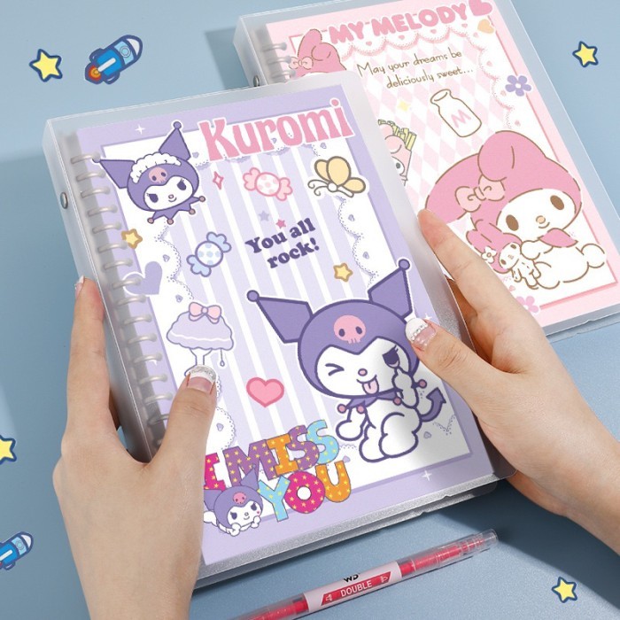 

Sale Delunashop Buku Binder A5 Motif Sanrio Cinnamonroll Kuromi Note File