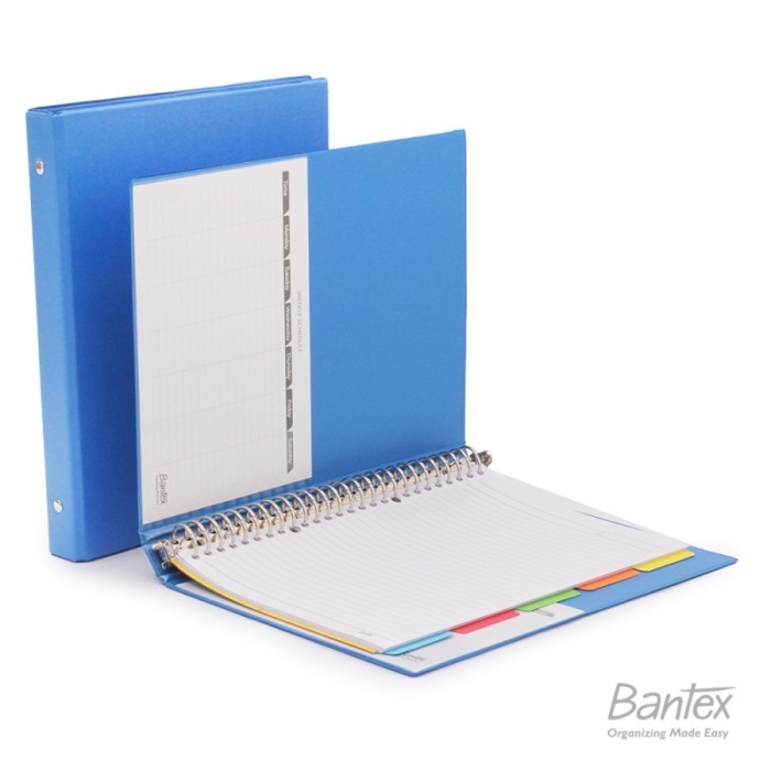 

Sale Bantex School Binder B5 1326 Multiring / Buku Loose Leaf 26 Ring Besi