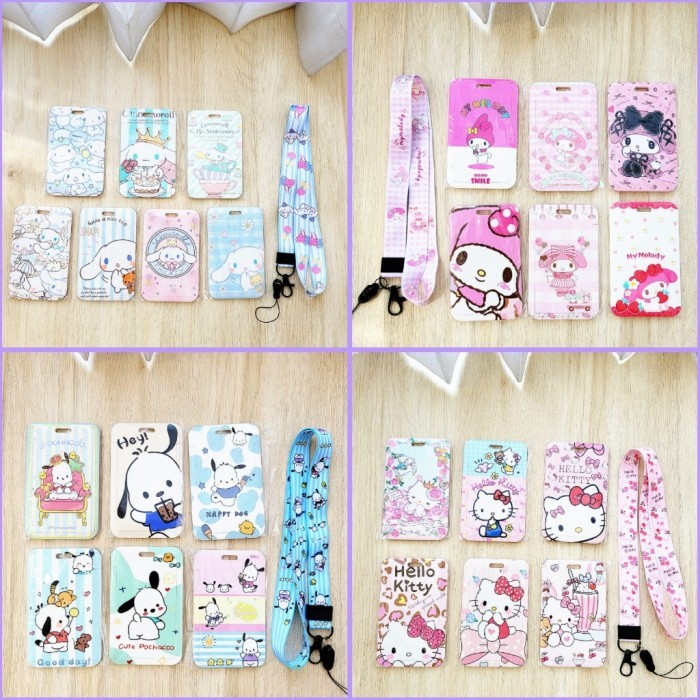 

Sale Name Tag Lanyard Melody Cinnamoroll Pochacco Kuromi Lotso Pompompurin