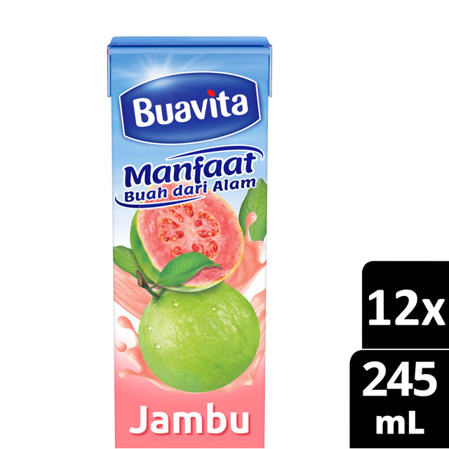 

Buavita Jus Buah Jambu Kaya Vitamin C 245Ml x12