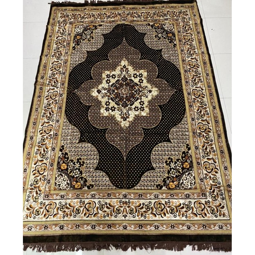 Karpet Permadani Hambal Alas Lantai Lipat Beludru Turkey Turki Jumbo