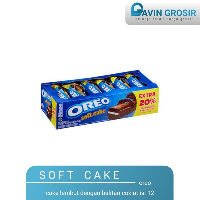 

Oreo soft cake - cake lembut dengan rasa coklat nikmat