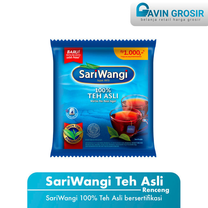 

SariWangi 100% Teh Asli Sachet (6 sachet)