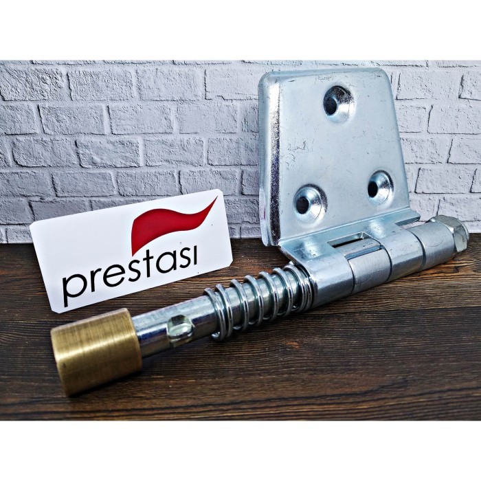 Termurah Engsel + Bushing + Roda Bawah Pinggir Pintu Lipat Besi Garasi