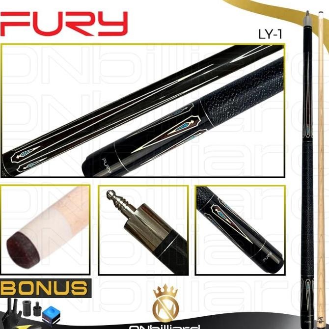 ** Fury LY Series Cue Stick Stik Play Billiard Biliar Biliyar Fury **