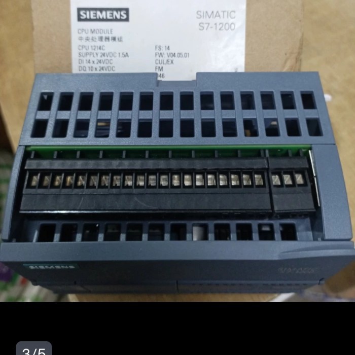 NEW SALE SIEMENS 1214c 6ES7214-1AG40-0XB0 Siemens Simatic S7 PLC - S7-1200 ,konfirmasi