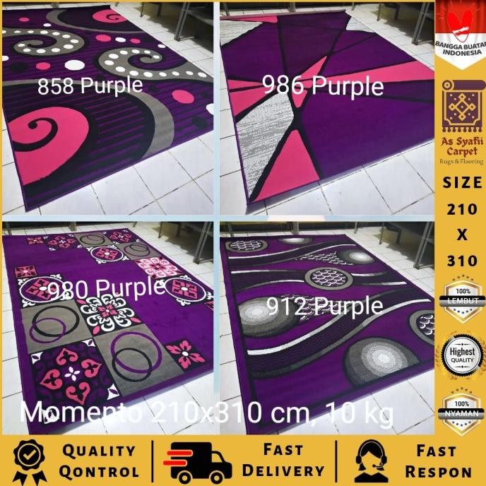 KARPET LANTAI MINIMALIS 210310 PERMADANI MINIMALIS MODERN JUMBO