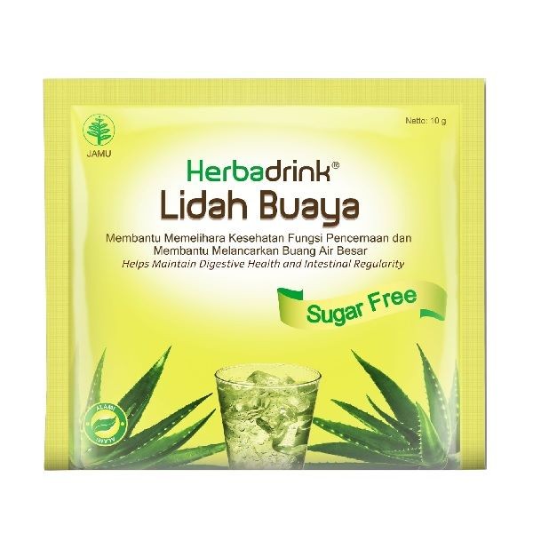 

HERBADRINK LIDAH BUAYA SUGAR FREE 5X10GR