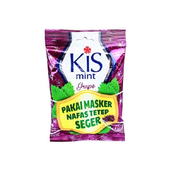 

KIS GRAPE MINT CANDY BAG 125 GR