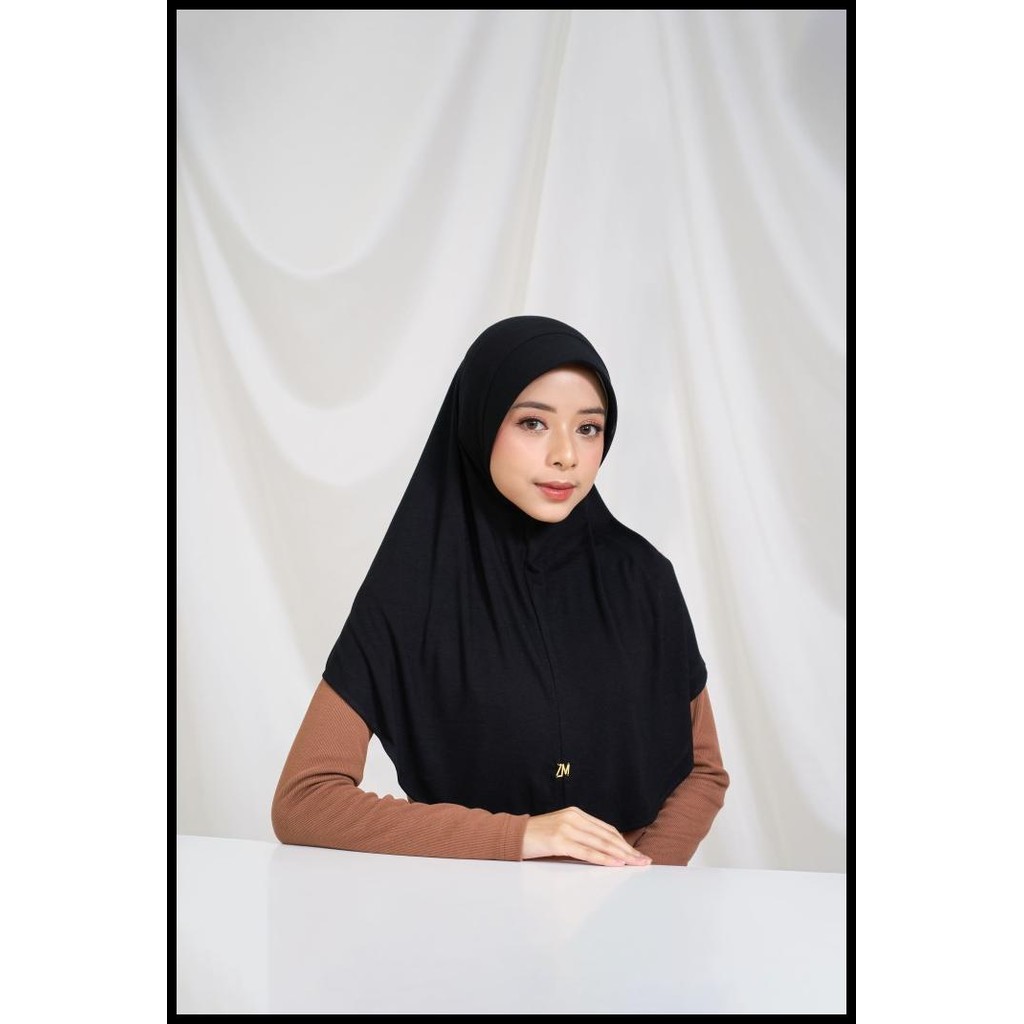 Zm Zaskia Mecca - Alodie Hijab Instant Bergo - Kerudung Rayon Spandex