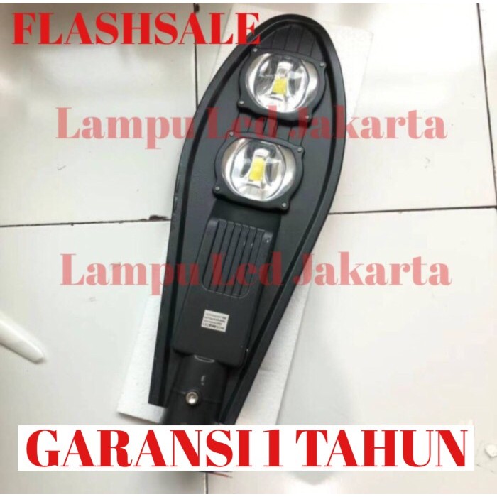 Termurah Lampu Pju Led Cobra 100 Watt 2 Mata (Lensa)