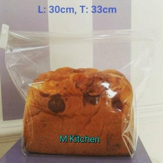 Plastik Opp Roti Tawar Besar (100Pcs)