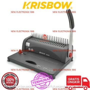 KRISBOW BINDING MACHINE 21 HOLES GRY B2988