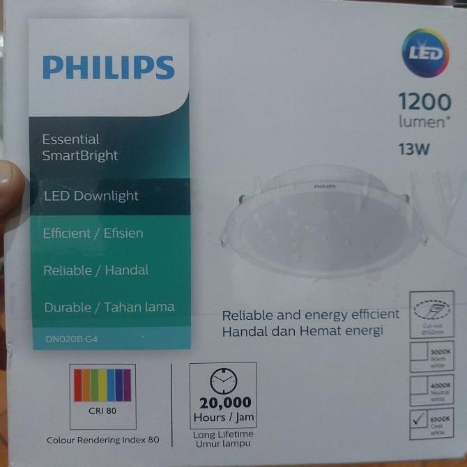 *#*#*#*#] PHILIPS DOWNLIGHT LED 13 WATT 220-240V 6" (Baru)
