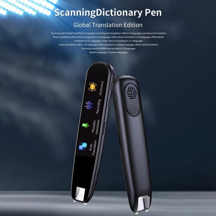 

T E R B A R U Language Translator Pen WIFI Scan Reading Pen Offline Translation Pen Dictiory Pen