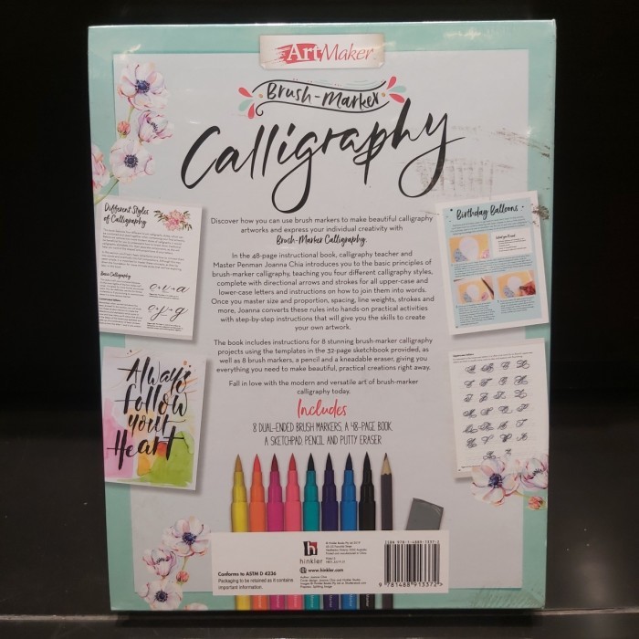 

T E R B A R U Art Maker Brush Marker Calligraphy (Portrait)