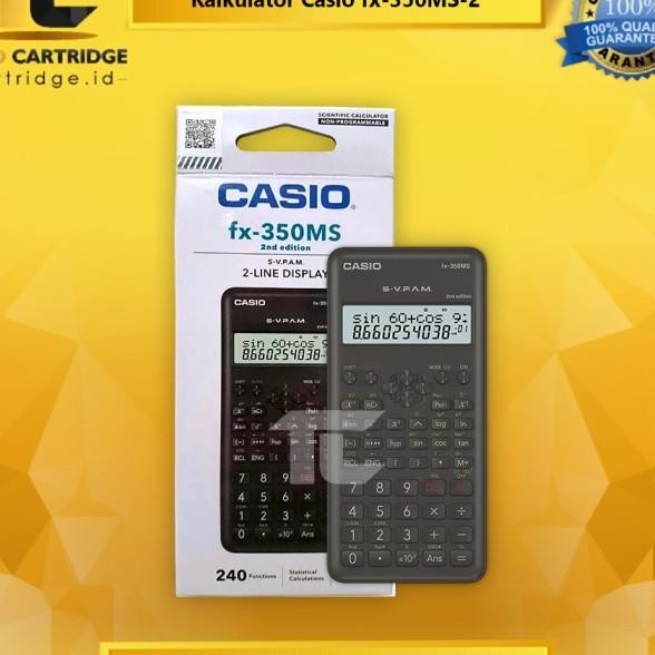

Kalkulator Casio Fx-350Ms 2 Calculator Scientific Ilah New