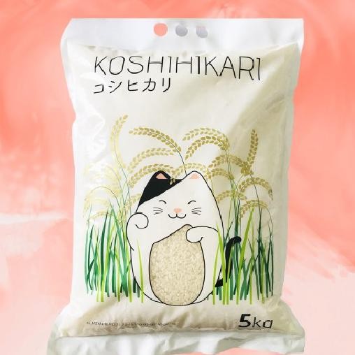 

Beras Jepang Koshihikari Beras Sushi Onigiri 5 Kg