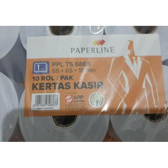 

Kertas Kasir Telstruk 68 X 65 X 18 Mm Rline (10 Roll)