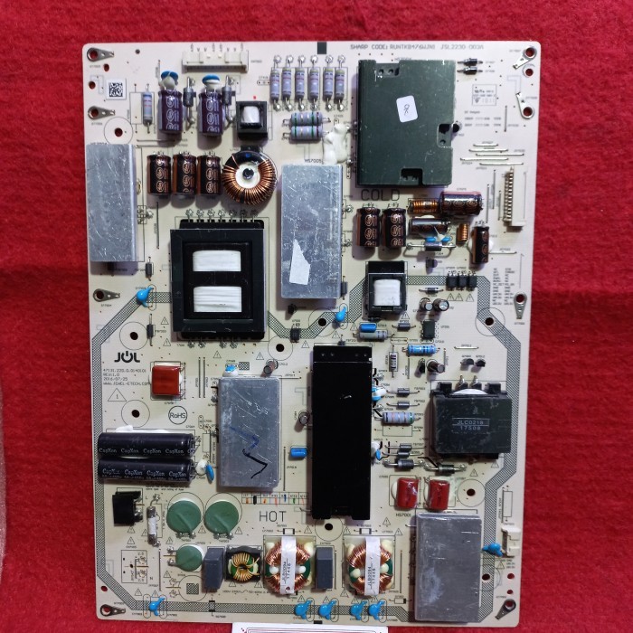 PSU SHARP LC-60LE580X - POWER SUPPLY TV LED SHARP LC-60LE580X