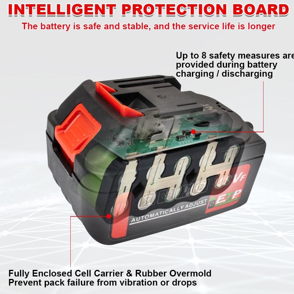 Ox04 Jld Bor Baterai 88Vf  - 4.0Ah Baterai Mesin Bor By Jld - Baterai Cordless Kompatibel Dengan Pro