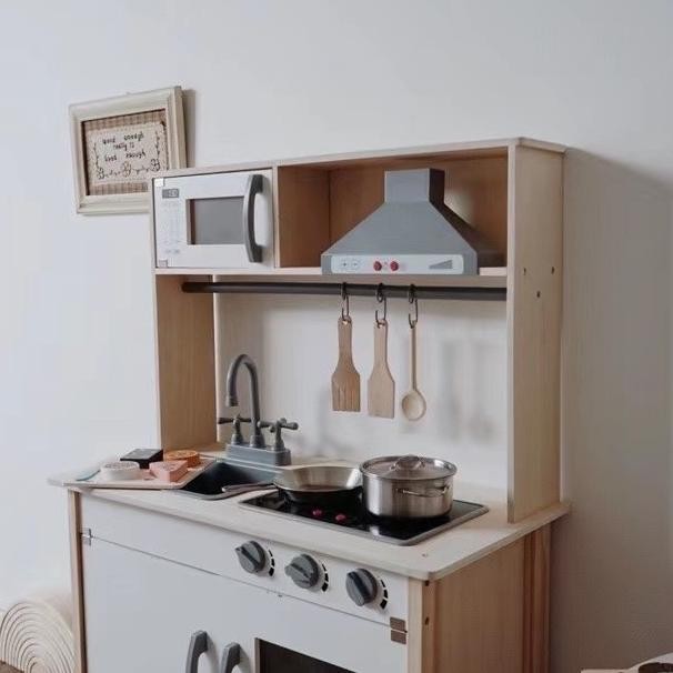 Nunukids Nona Kitchen Set Mainan Kayu Anak Masak Dapur Pretend Play