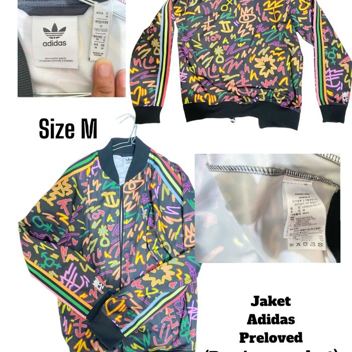 JAKET ADIDAS ORIGINAL PRELOVED (MALL COLLECTION)