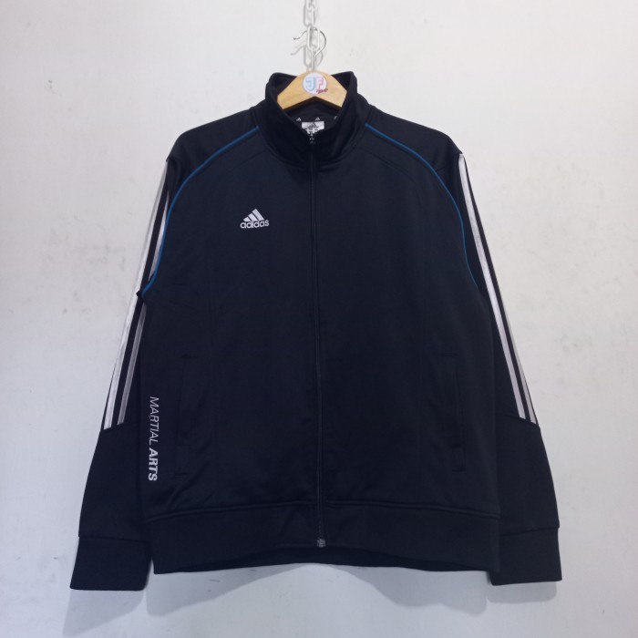 TRACKTOP ADIDAS MARTIAL ARTS NAVY STRIP PUTIH