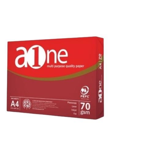 

If56 KERTAS HVS / PRINT / FOTOCOPY A-ONE A4 70 GRAM (1 RIM) MURAH Terlaris