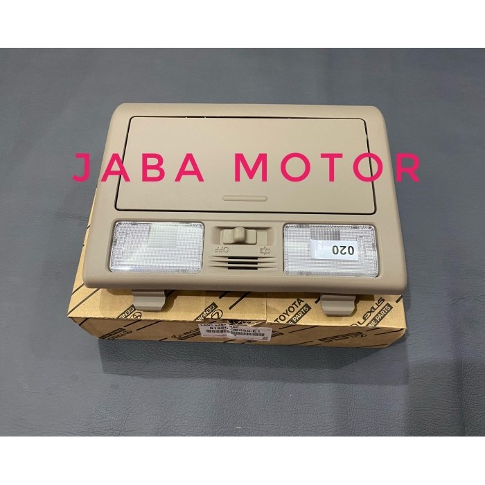 LAMPU ASSY MAP-LAMPU PLAFON-TEMPAT KACA MATA INNOVA 2004-2015 ORI