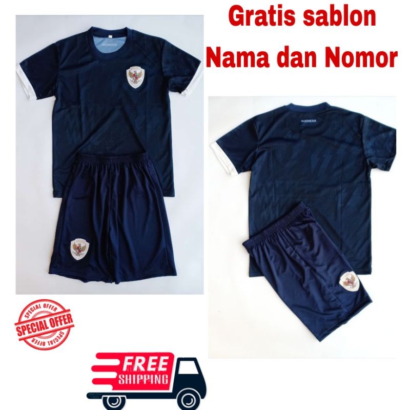 Setelan baju kiper paes/baju kiper anak timnas printing/baju bola jersey kiper indonesia